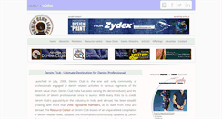 Desktop Screenshot of denimclubindia.org